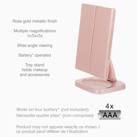 Conair true glow lighted make up mirror - Picture 8 of 9